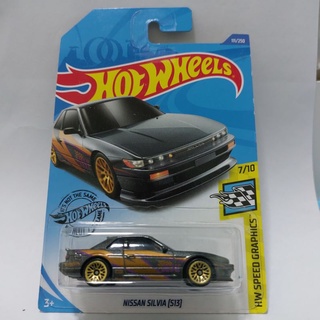 รถเหล็ก Hotwheels NISSAN SILVIA S13 (ib28)