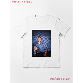  100%COTTON2022 Hot Chris Evans Autograph Essential T-Shirt ผู้หญิง ดพิมพ์ลาย ดผ้าเด้ง คอกลม cotton แฟชั่น sale Unisex s