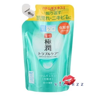 (ขวดเขียว) Hada Labo Blemish & Oil Control Pole Jun Hydrating Lotion 170mL สำหรับสาวที่เป็นสิวง่าย ช่วยลดการอักเสบ
