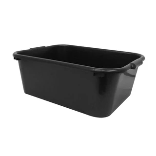 Decos กะละมังพลาสติกเหลี่ยม 40 ลิตร รุ่น 54231 สีดำ |BAI|