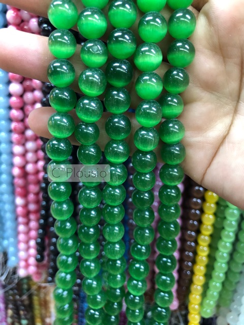 Sale! หินนำโชค ตาแมว 8 10 มม. - รูปที่ 6