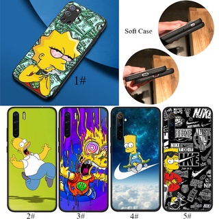 Di37 เคสโทรศัพท์มือถือนิ่ม ลาย Simpsons สําหรับ VIVO Y66 Y67 Y75 Y79 Y85 Y89 V5 V5S V7 V9 V11 V15 V19 Pro Plus Lite