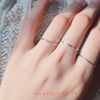 anythingg_th | 💍แหวนเงินแท้925 แหวนดีไซน์เรียบ✨🌹