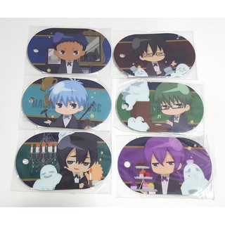 [ลิขสิทธิ์แท้] ขายยกเซต 6 ชิ้น พวงกุญแจ จาก Kuroko no Basket (คุโรโกะ)