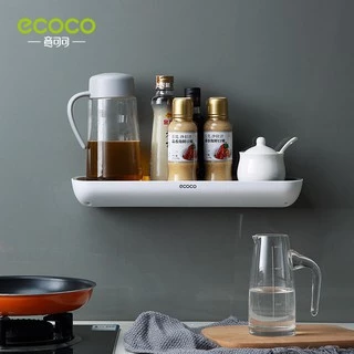 ECOCO ชั้นวางของในห้องน้ำ ไม่ต้องเจาะ มี2สีให้เลือก E-1923