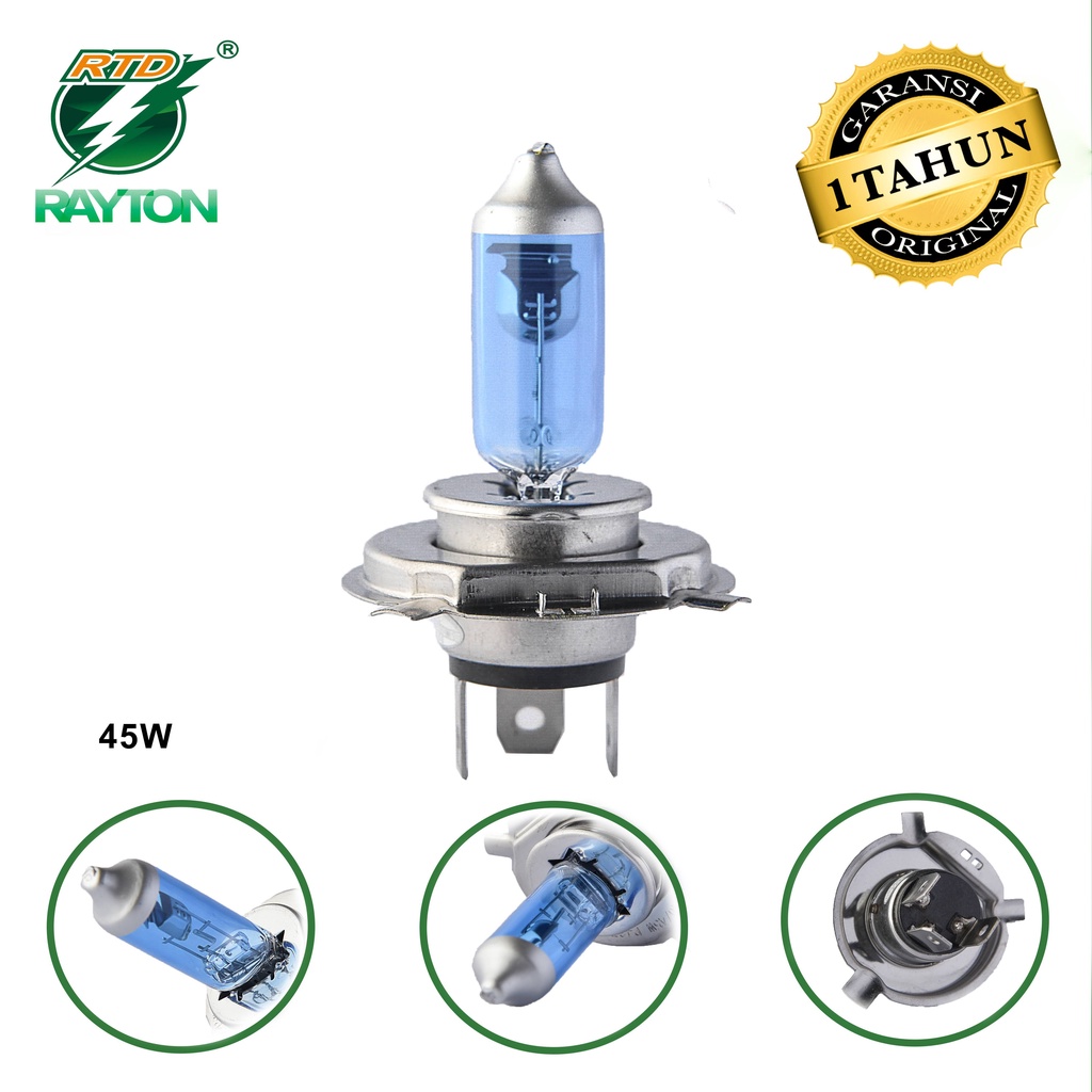 Rayton Led Xenon-H4 45W ของแท้