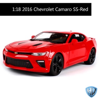 โมเดลรถซูเปอร์คาร์ 1:18 2016 Chevrolet Camaro SS [Maisto]