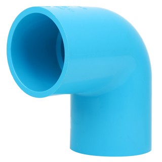 ท่อประปา ข้อต่อ ท่อน้ำ ท่อPVC ข้องอ 90-หนา SCG 2 1/2" สีฟ้า ELBOW 90 PVC SOCKET SCG 2 1/2" LIGHT BLUE