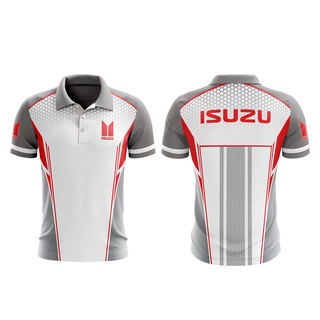 MOTOSHIRT ISUZU ISU-A01-22 เสื้อคอปกแขนสั้น