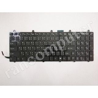 KEYBOARD MSI KEYBOARD MSI คีย์บอร์ด MSI GT60 GT70 GT780 MS-16GA MS-1762 GE70 ไทย