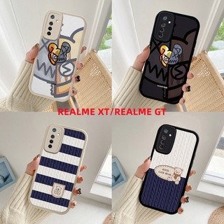 เคส OPPO Realme XT Realme GT เคสโทรศัพท์ซิลิโคนกันกระแทก หมีรุนแรง KLQ