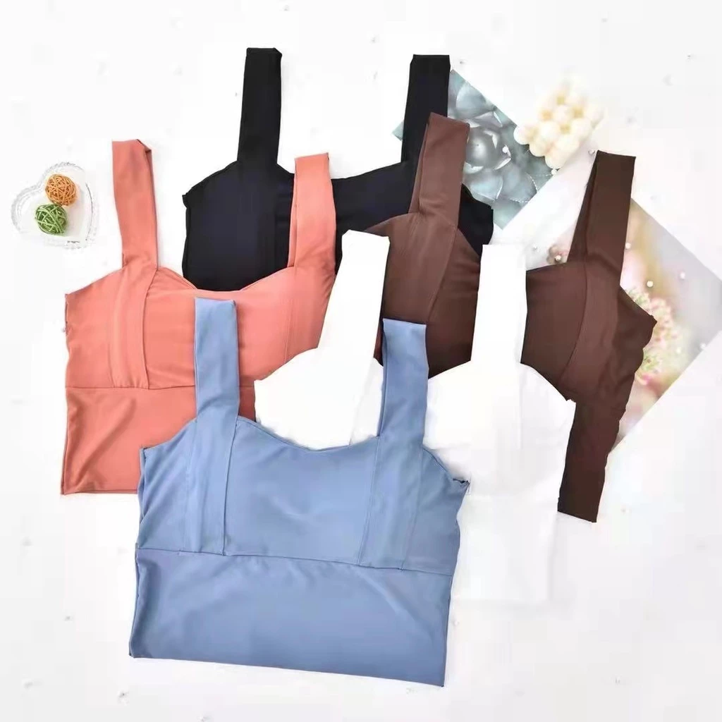 เสื้อกั๊ก บราสปอร์ต มีฟองน้ำ แขนกุด/สายเดี่ยว thumbnail 3