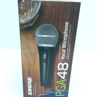 ไมค์โครโฟน SHURE ของแท้ รุ่น PGA-48 LC