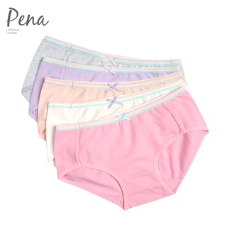 Pena under wear กางเกงชั้นใน สำหรับผู้หญิง ผ้าคอตตอน สีพื้น PSUN08904