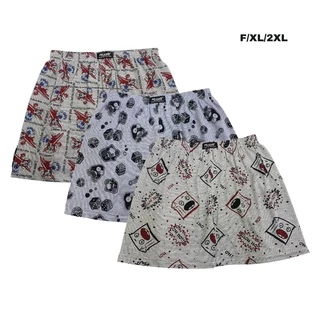 RINGO บ๊อกเซอร์ผ้าเทาท็อป COLLECTION TOPDRY F/XL/2XL คละลาย