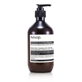 AESOP - บาล์มบำรุงมือ Resurrection Aromatique - 500ml/16.67oz