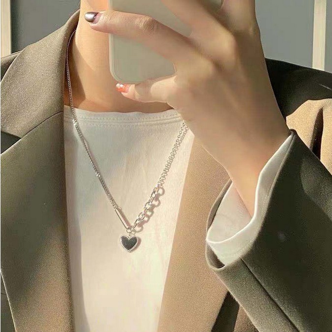 TSA88 - เครื่องประดับสตรีนําเข้า victoria สร้อยคอรัก