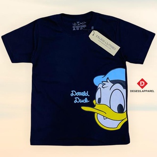 เสื้อยืดพรีเมี่ยม พิมพ์ลาย DONAL DUCK BRAND PREMIUM สําหรับเด็กผู้ชาย และผู้หญิง อายุ 1-12 ปี