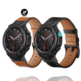 สาย amazfit t rex สาย สายหนังแท้ สายสำรอง huami amazfit t rex Pro สายรัด สายรัดข้อมือกีฬา สายรัด t rex Pro  trex สายรัด