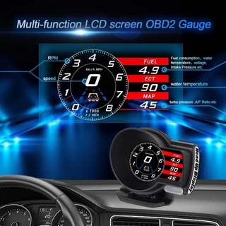 Mastersat 2019 F8 OBD2 HUD เกจวัดรอบ เกวัดระยะทาง รุ่นใหม่ จอใหญ วัดความร้อนหม้อน้ำ ความเร็ว วัดรอบ โวลท์แบต