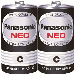 ถ่านไฟฉาย (แพ็ค2ก้อน) Panasonic NEO R14NT/2SL C /Batteries (pack of 2) Panasonic NEO R14NT / 2SL C