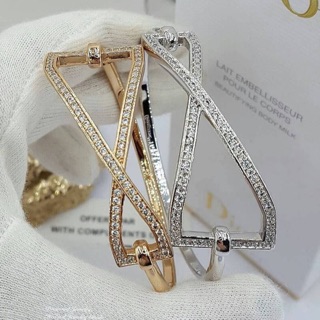 Diamond Bangle กำไลเพชร CZ แท้งานฝังเป๊ะมากกกกกกก