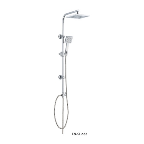G.house **  FENIX ชุดเรน Rain Shower ครบชุด แบบ หัวเหลี่ยม FN-SL222 สีโครเมี่ยม *