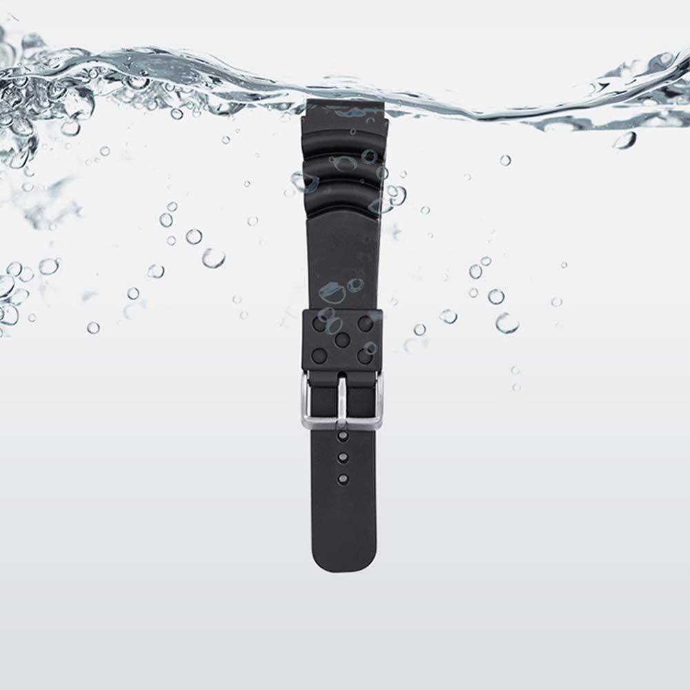 Fashionhubz สายนาฬิกาคุณภาพสูง Generic สําหรับ Seiko นาฬิกา 20 มม. 22 มม. สายซิลิโคนอ่อนนุ่ม