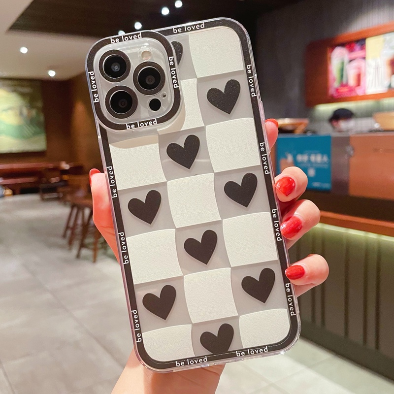 เคส Realme C51 C25Y C53 C55 C67 C33 C30s C35 C21Y C21-Y C25s C25 C12 C17 Realme 7 5G 11x 11 Pro 10 9 Pro+ 8 Pro 5 9i 8i 7i GT Neo 3T Narzo 50i 5G 50A Prime 50 6i 5i 5 5s เคสนิ่มกันกระแทก Simple Heart
