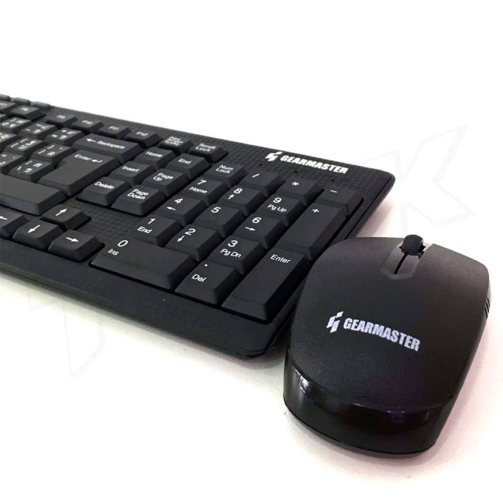 GEARMASTER รุ่น GMK-083W/GMK-101/ GMK-712/GK-100/GMK-103/GM-191/GMK-102 Keyboard + Mouse Wireless คีย์บอร์ดและเม้าท์