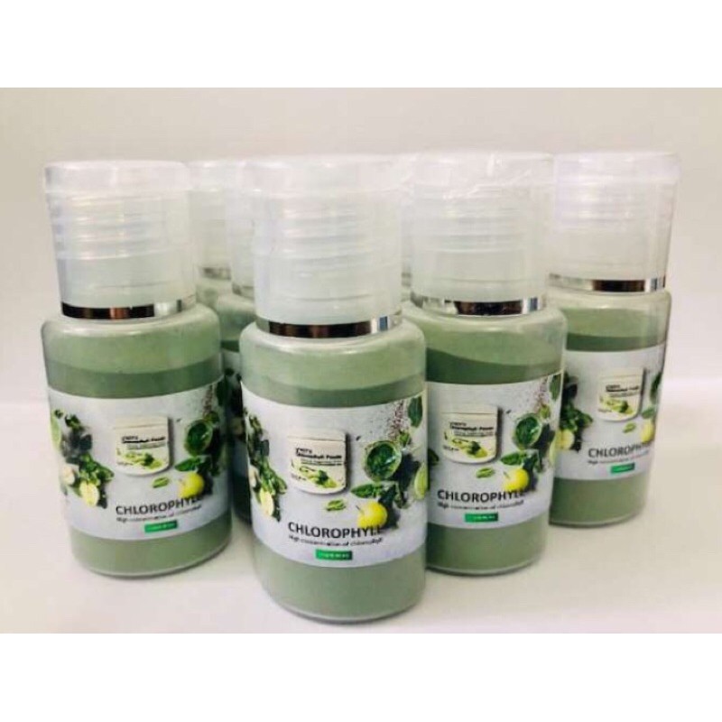 Unicity Chlorophyll Powder คลอโรฟิลล์ ยูนิซิตี้ ล้างสารพิษ ขวดขนาด 13 กรัม แบบทดลอง