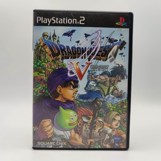 DRAGON QUEST V ภาค 5 แผ่นแท้ PlayStation 2 [PS2] แผ่นสภาพดี ครบ 2 แผ่น