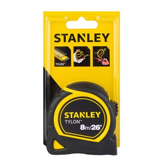 💥โปรสุดพิเศษ!!!💥 ตลับเมตร STANLEY TYLONTAPE รุ่น 30-656N ขนาด 8 เมตร สีดำ - เหลือง 🚚พิเศษ!!✅