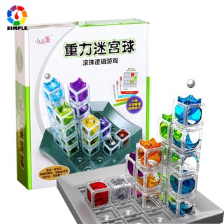 ThinkFun Gravity Maze Marble Run ของเล่นเกมกระดาน สำหรับเด็กอายุ 8 ปีขึ้นไป