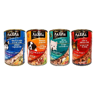 MAXIMA อาหารสุนัข (ชนิดเปียก) 380 กรัม (4 สูตร)