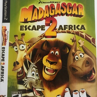 แผ่นเกมส์ ps2 Madagascar: Escape 2 Africa