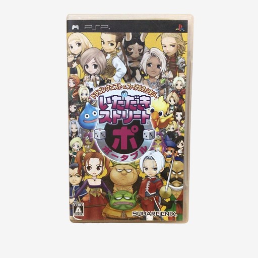 genuine ❈แผ่นแท้ [PSP] Dragon Quest & Final Fantasy in Itadaki Street Portable (ULJM-05127 | 05321) 