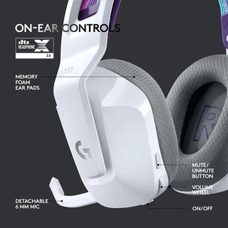 🔥ขายดีส่งไว🔥⚡️หูฟังเกมมิ่งไร้สาย⚡️ Logitech G733 Lightspeed Wireless Gaming Headset มาพร้อมไฟ LIGHTSYNC RGB 2y.