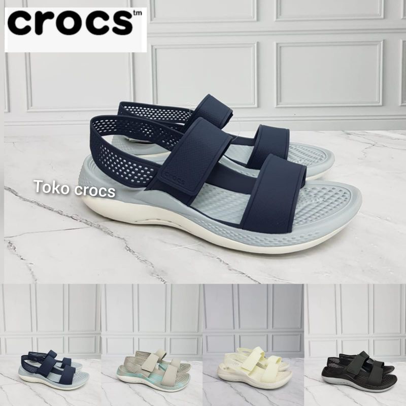 รองเท้าแตะ crocs literide 360 woman / crocs literide รองเท้าแตะผู้หญิง