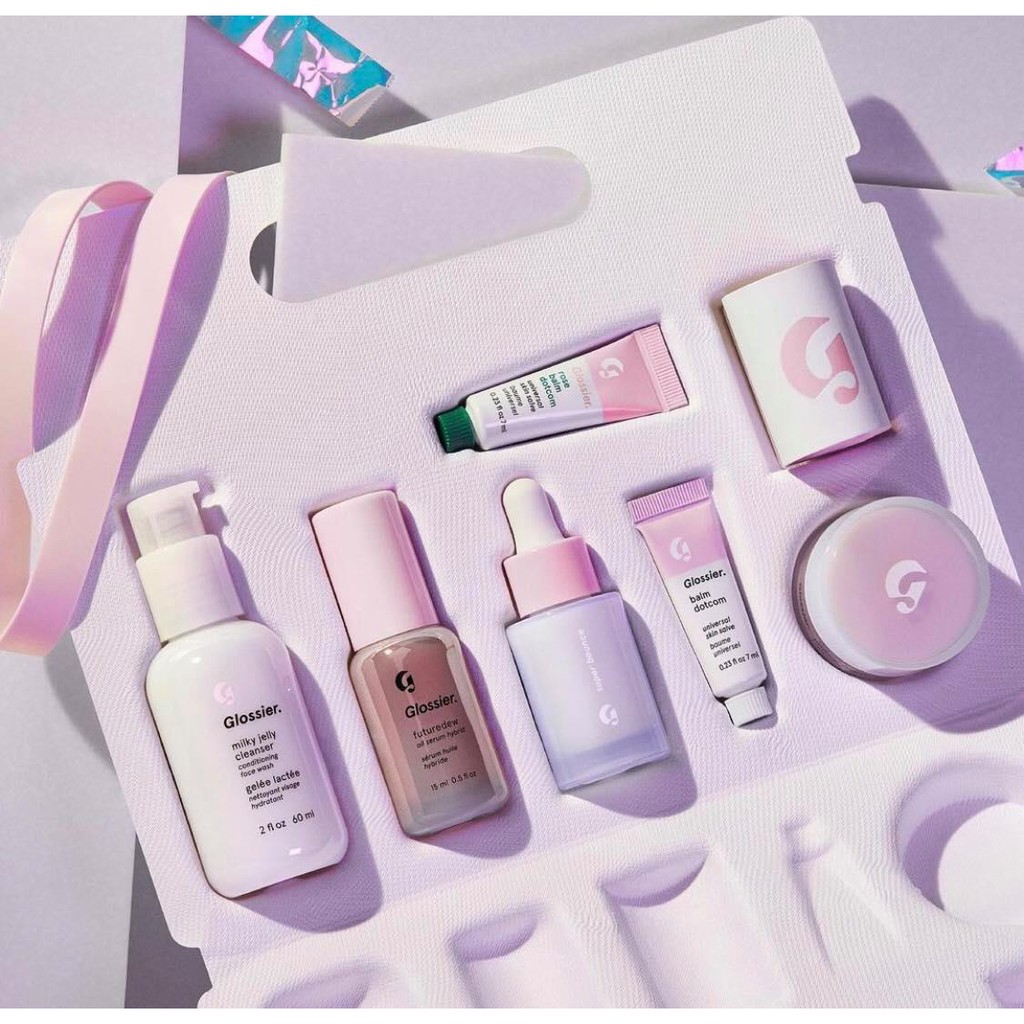 skincare edit glossier