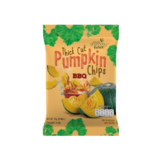 Greenday Pumpkin Chips BBQ Flavor ฟักทองกรอบ รสบาร์บีคิว 15 กรัม