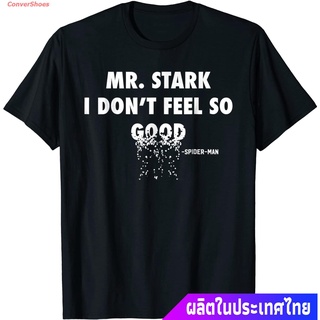 เสื้อยืดแขนสั้น Marvel Infinity War Spider-Man Fading Text Graphic T-Shirt Sports T-shirt