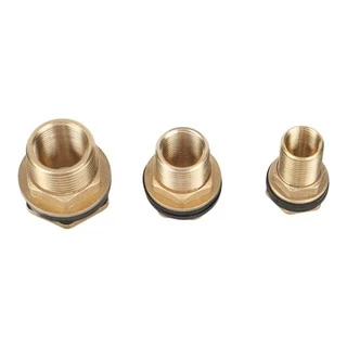 1/2 "3/4" 1" ชายถึง 3/8" 1/2 "3/4" หญิงด้ายถังเก็บน้ําท่อเชื่อมต่อ