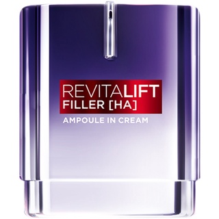 LOreal Paris Revitalift Filler 【HA】 Ampoule in Cream/ Hyaluronic Acid Brightening Repair Cream 50ml