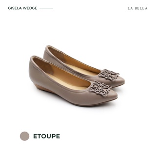 LA BELLA รุ่น GISELA WEDGE - ETOUPE