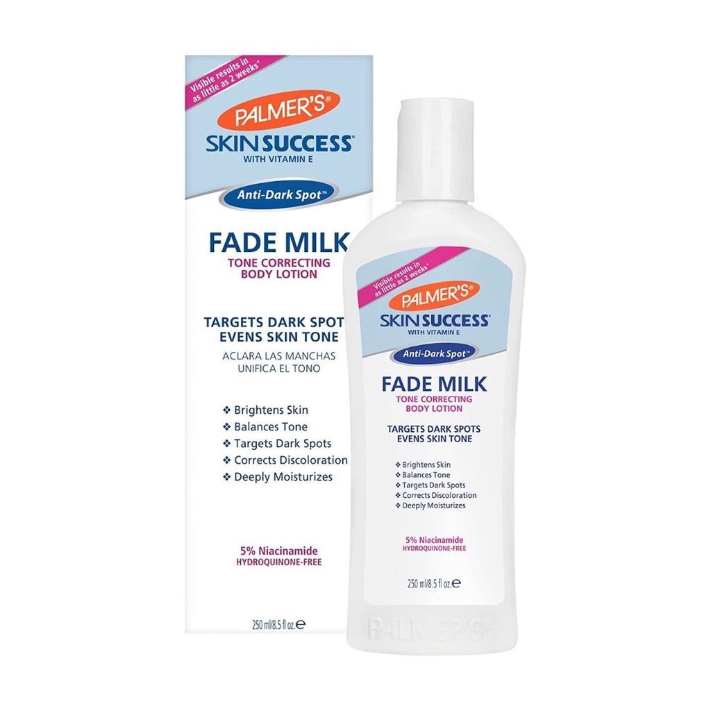 Palmer's Skin Success Anti-Dark Spot Fade Body Lotion #hydroquinone-free⁣⁣⁣⁣⁣⁣⁣⁣⁣⁣⁣⁣⁣ 250ml. สูตรเข้