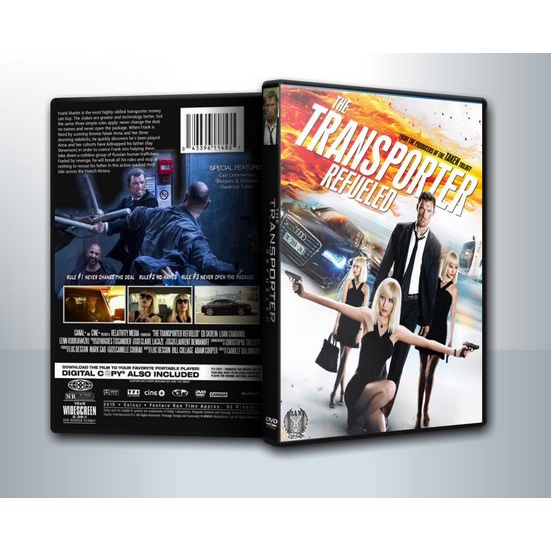 [ DVD Movie มีปก+สกรีนแผ่น-ไม่มีกล่อง ] Transporter 4 Refueled 2015 คน ระห่ำ คว่ำ นรก ( 1 DVD )