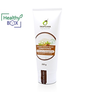 Tropicana Coconut Intense Repair Conditioner 200g. ครีมนวดผมสูตรฟื้นบำรุงผมแห้งเสีย (V)