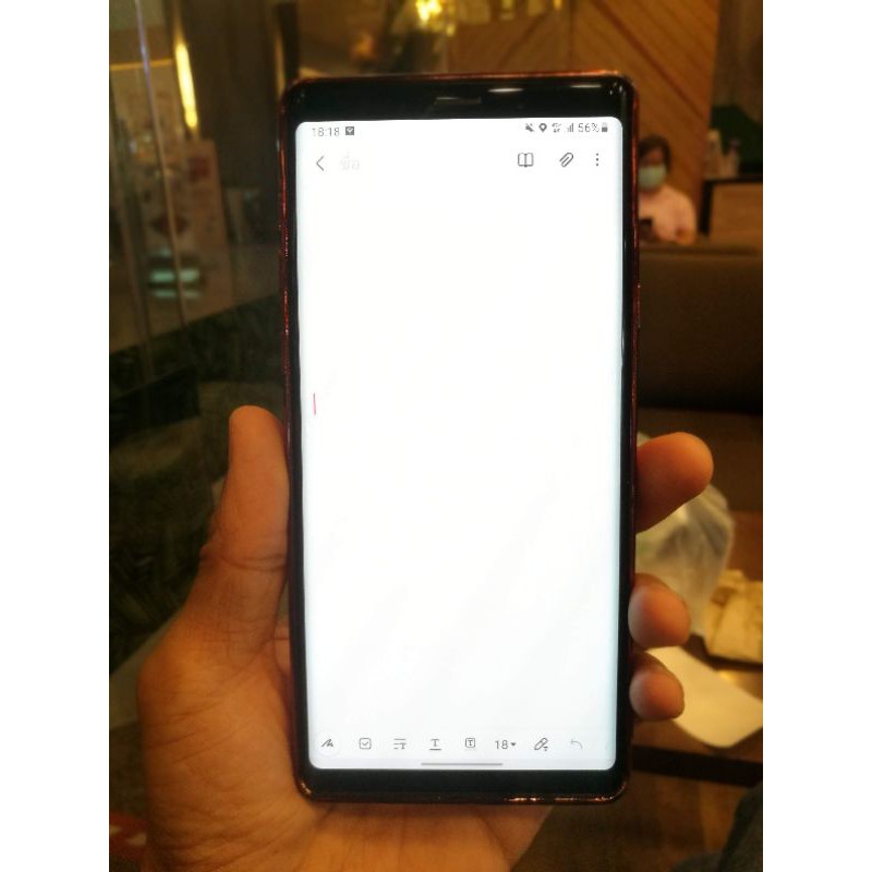 Samsung Galaxy Note 9 สีดำ