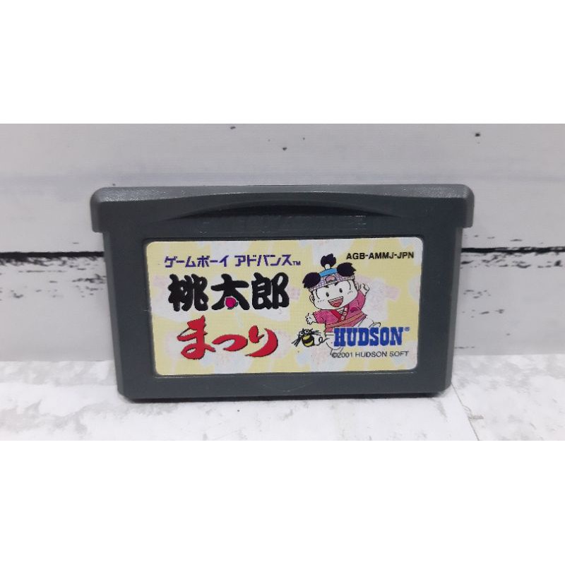 ตลับแท้ [GBA] [0006] Momotarou Matsuri (Japan) (AGB-AMMJ) Gameboy Game Boy Advance เกมบอย Momotaro โมโมทาโร่
